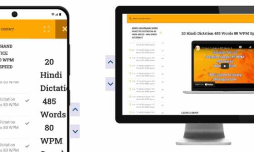Hindi Shorthand Learning Online Course (Rishi Pranali)