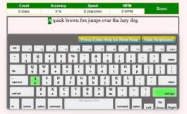 english typing tutor