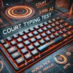 Court Clerk Typing Test Course