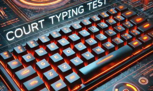 Court Clerk Typing Test Course